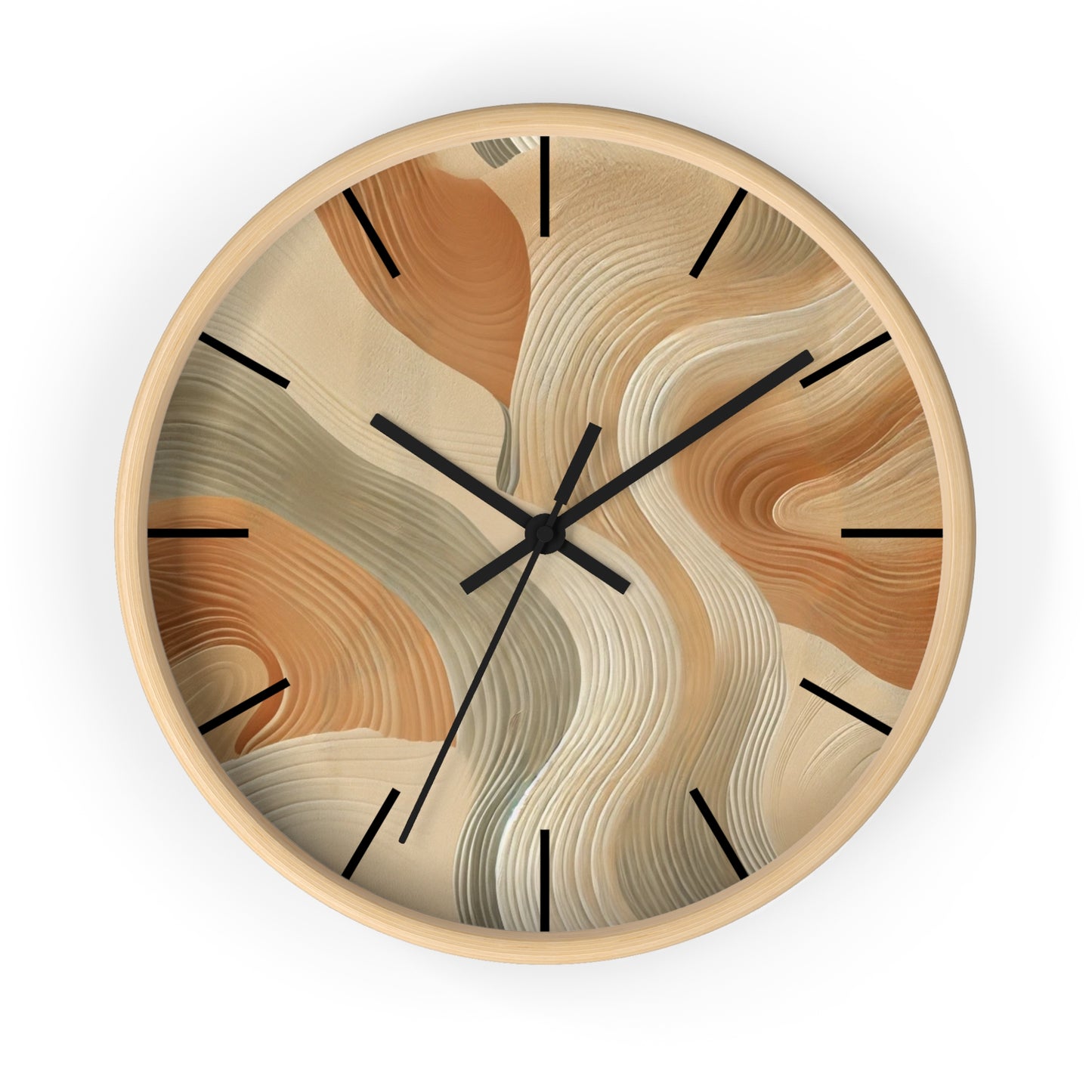 Alpine Oat Wall Clock