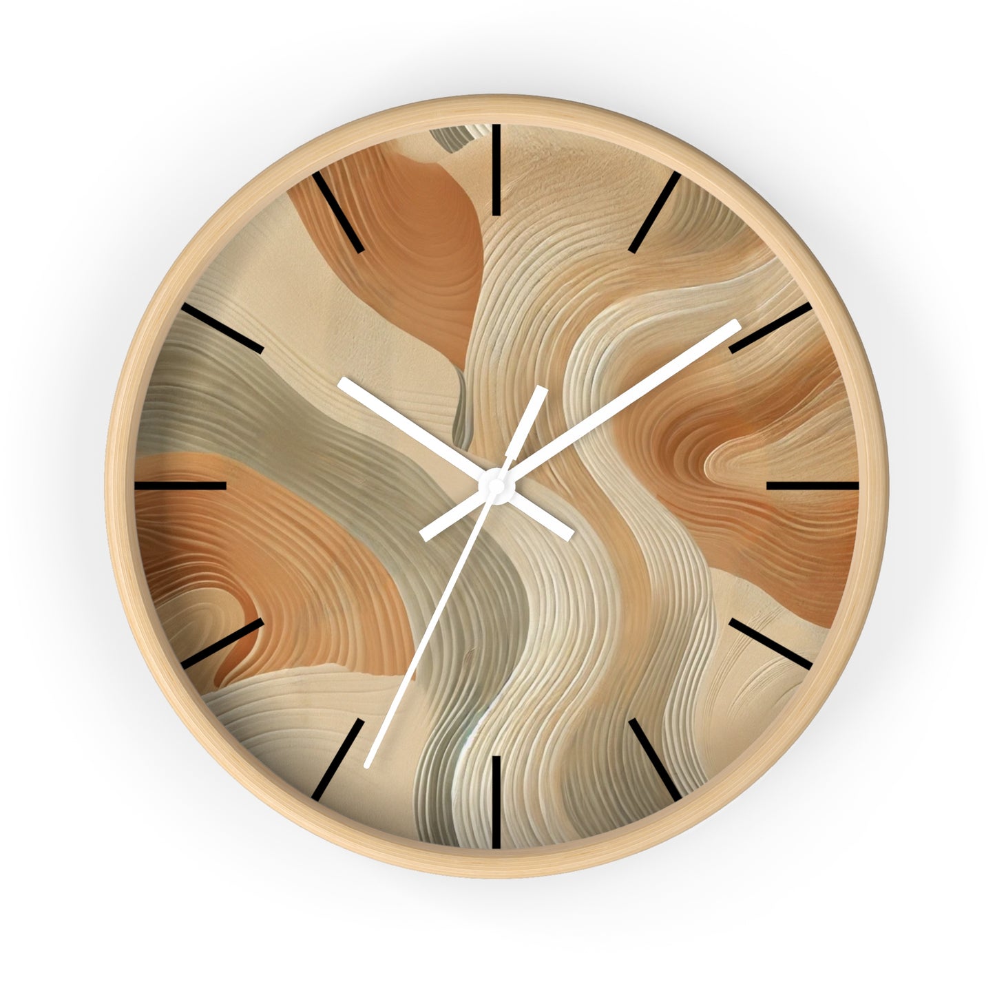 Alpine Oat Wall Clock