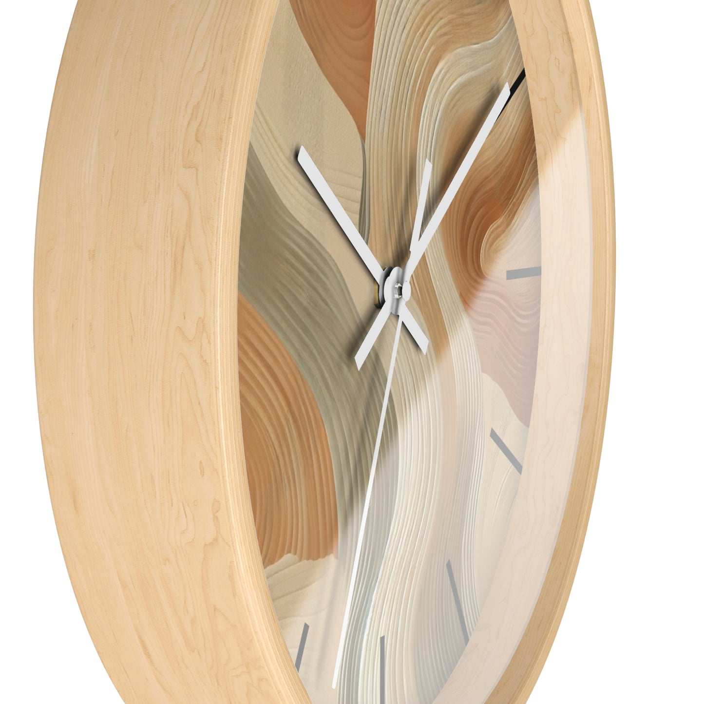 Alpine Oat Wall Clock